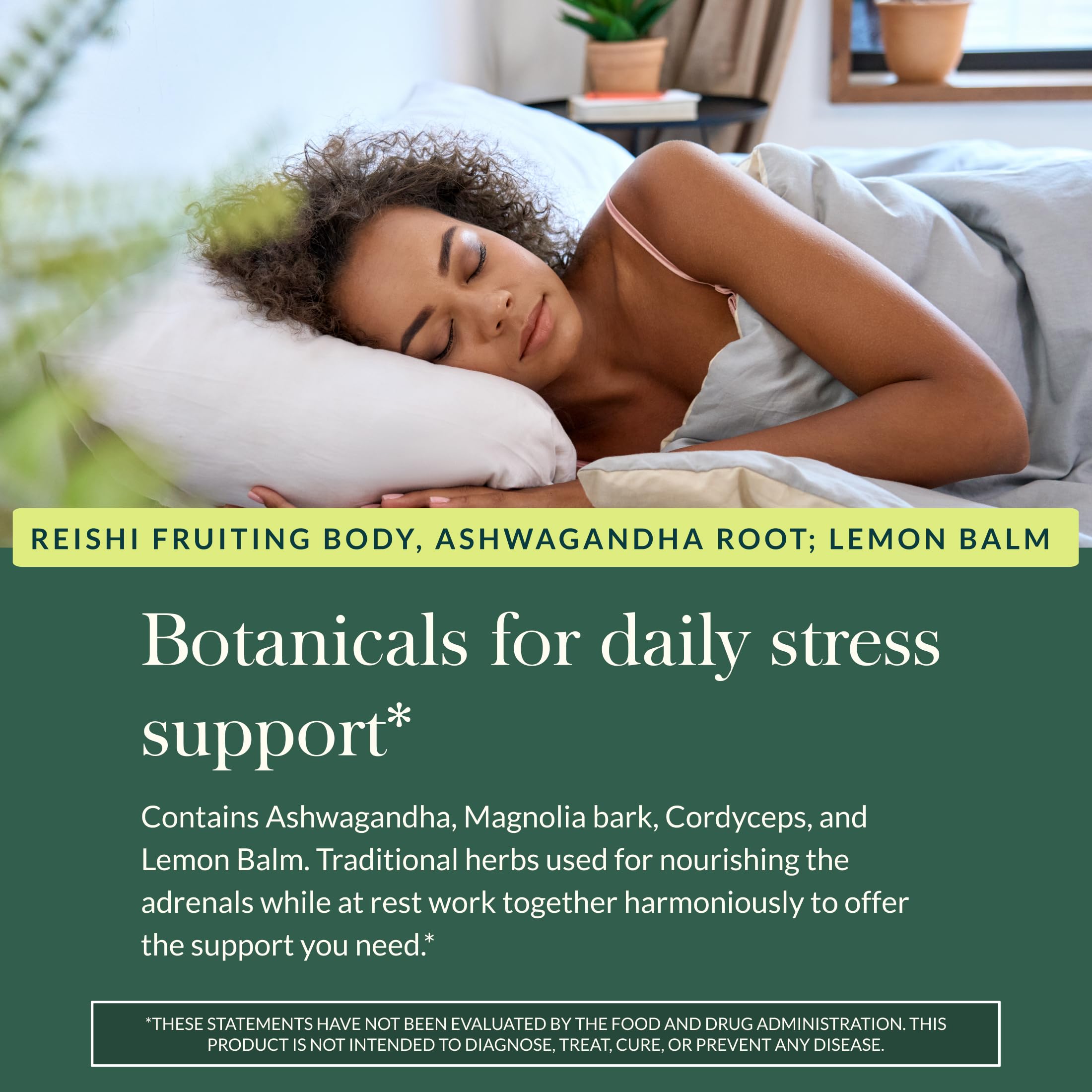 Gaia Herbs Adrenal Health Nightly Restore - Herbal Supplement with Ashwagandha, Magnolia Bark, Cordyceps, Lemon Balm & More* - 60 Vegan Liquid Phyto-Caps (30 Servings) - Image 5