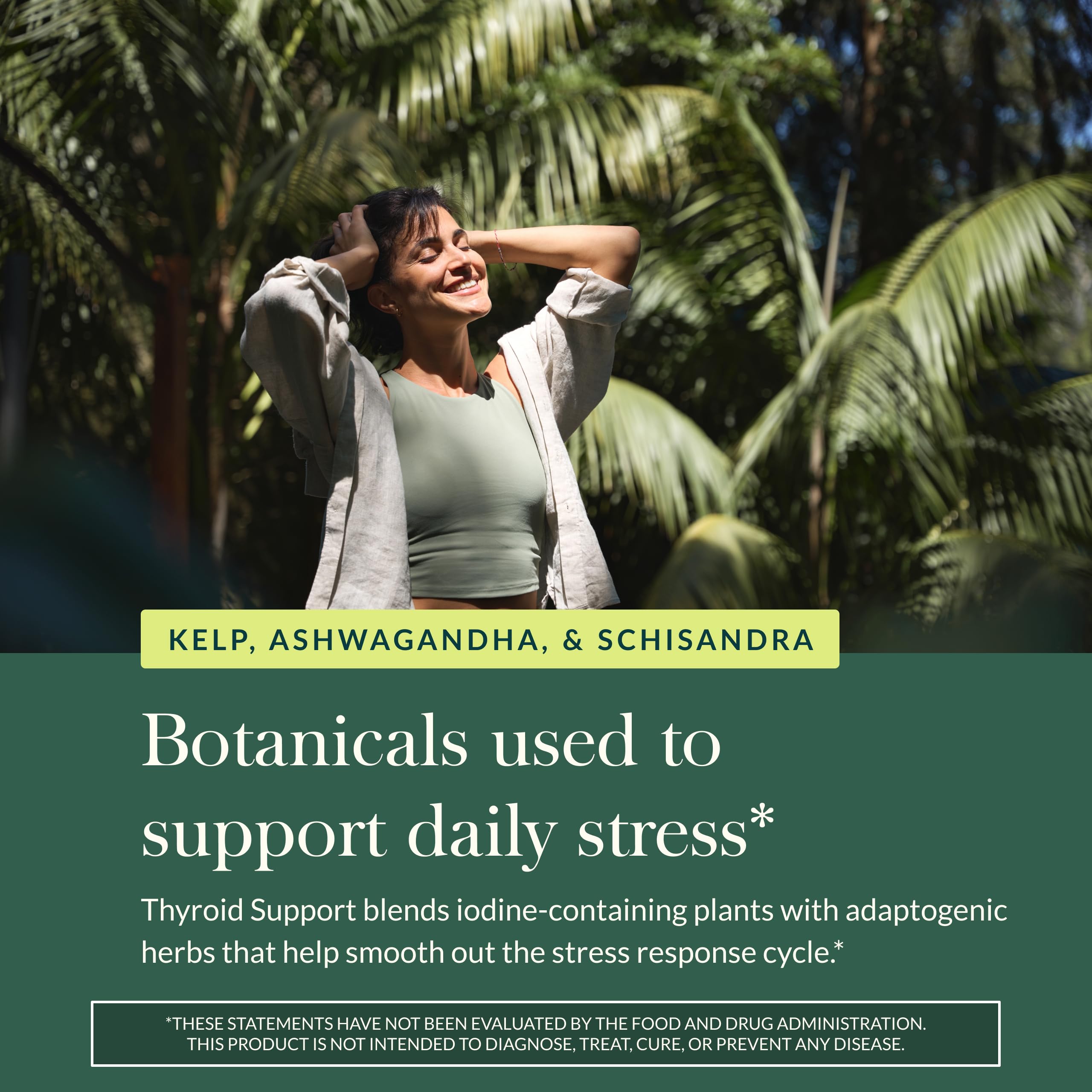 Gaia Herbs Ashwagandha Root - Stress Relief & Sleep Support* - 120 Vegan Liquid Phyto-Caps & Thyroid Support - Support Healthy Metabolic Balance & Overall Well-Being* - 120 Vegan Liquid Phyto - Image 9