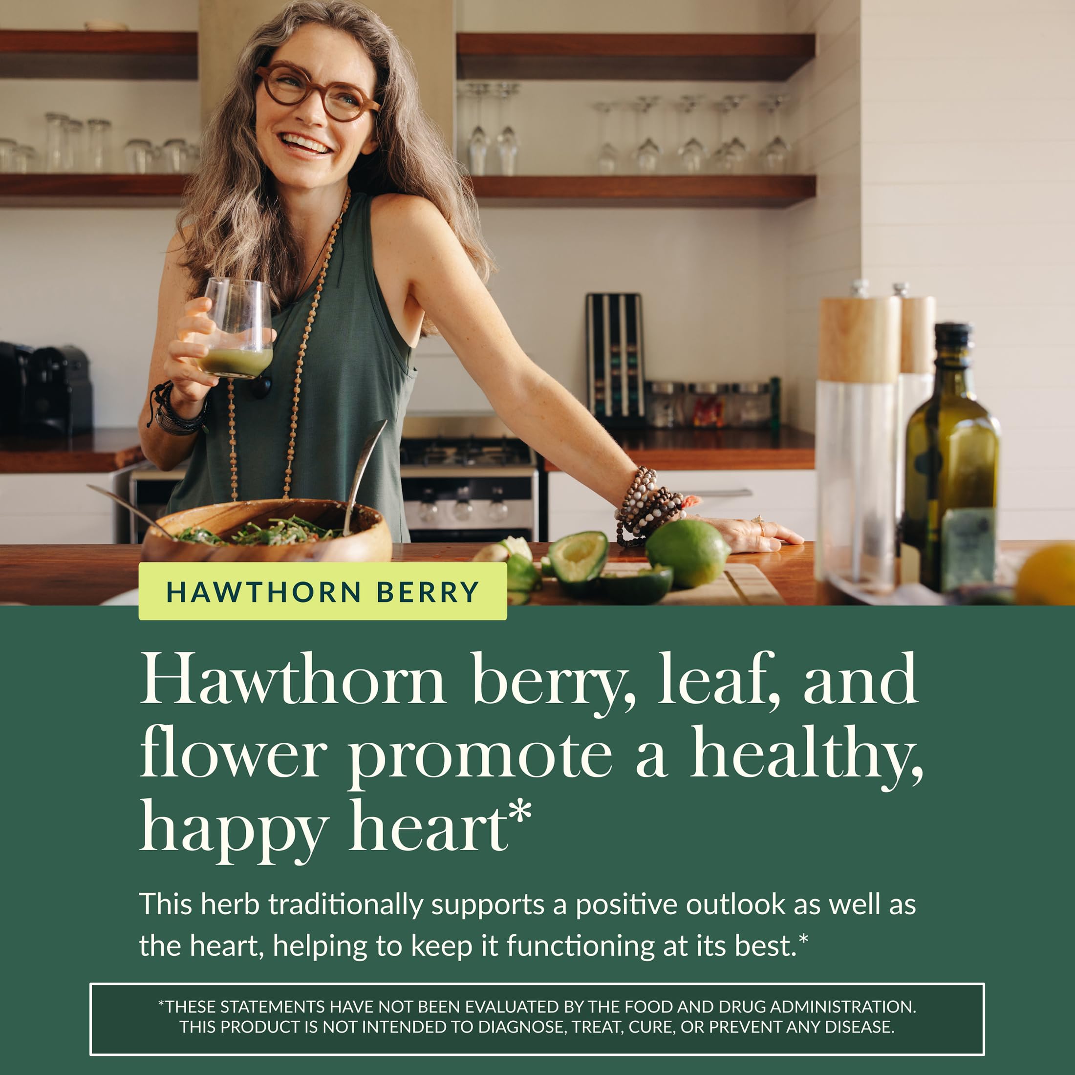 Gaia Herbs Hawthorn Supreme - Hawthorn Berry Supplement - with Herbs Traditionally Used to Support Heart Health* - 60 Vegan Liquid Phyto-Caps (60 Servings) - Image 5