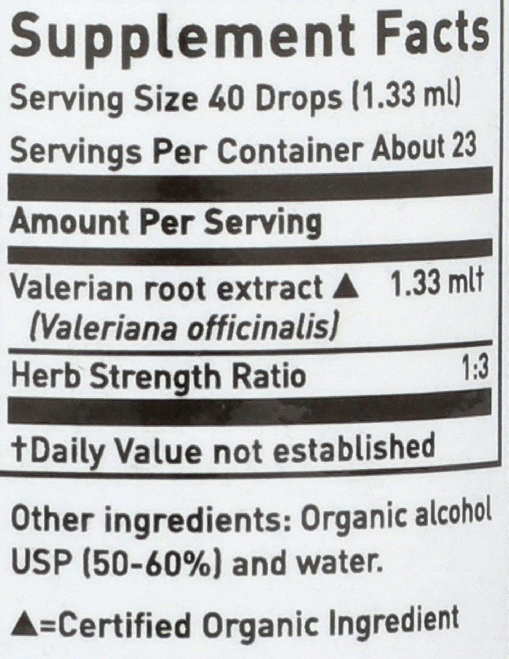 GAIA HERBS Organic Valerian Root Extract, 1 FZ - Image 4