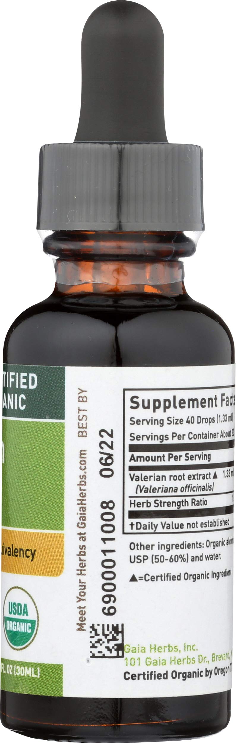 GAIA HERBS Organic Valerian Root Extract, 1 FZ - Image 6