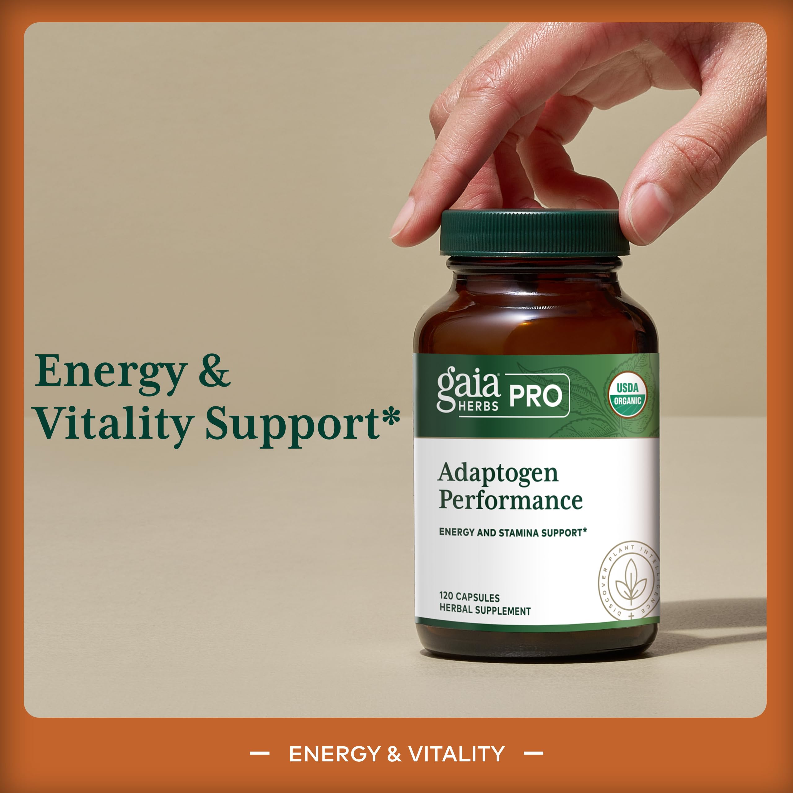 GAIA HERBS PRO Adaptogen Performance - Endurance & Energy Support* - Cordyceps & Ashwagandha Extract - 120 Capsules (60 Servings) - Image 3