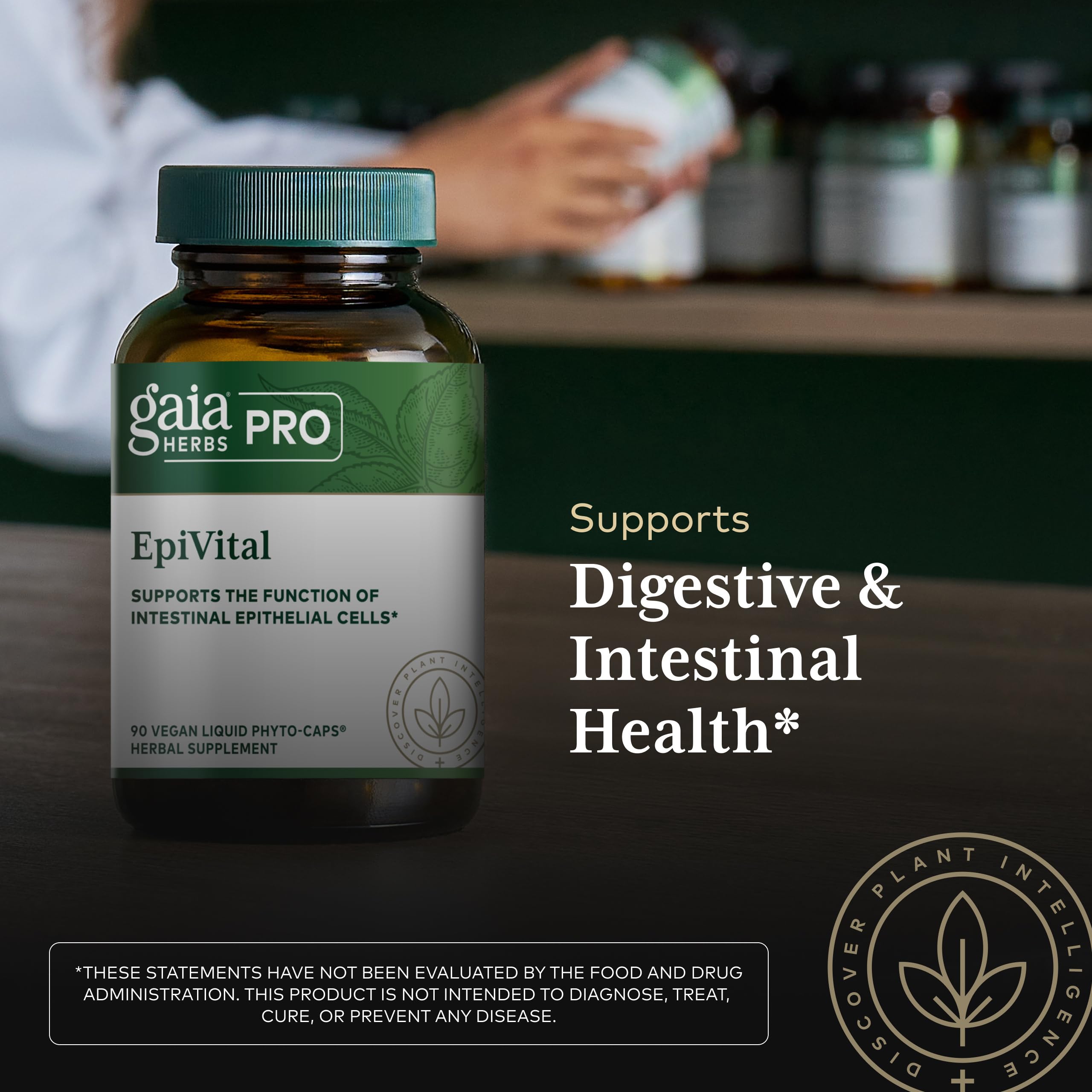 GAIA HERBS PRO EpiVital - Digestive Health Support - Contains Astragalus Root, Panax Notoginseng, Gotu Kola & More - 90 Vegan Liquid Phyto-Caps - Image 5