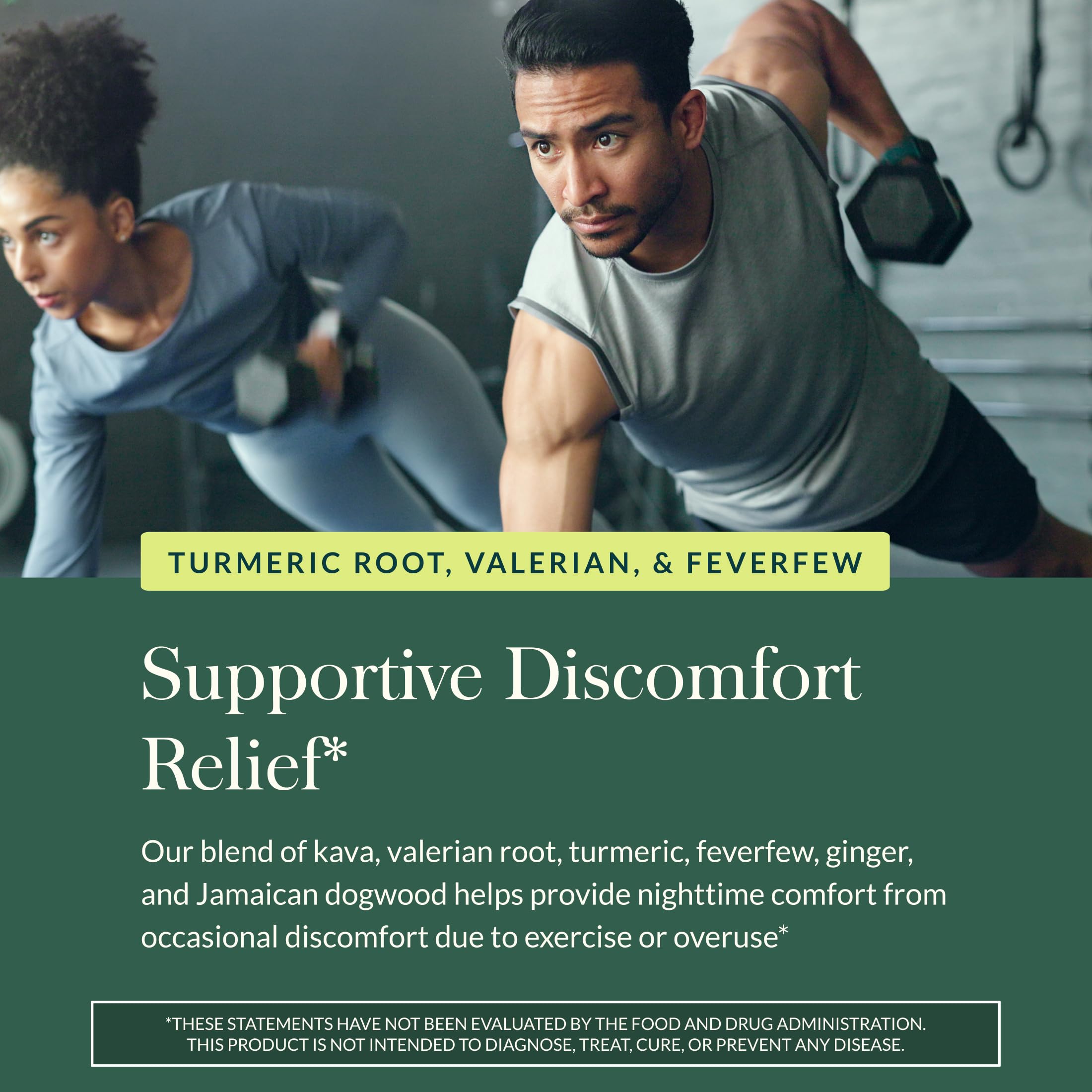 Gaia Herbs Turmeric Supreme Ache P.M. - Helps Provide Nighttime Comfort to Support More Restful Sleep* - with Turmeric Root, Valerian, California Poppy & More - 60 Liquid Phyto-Caps (20 Servings) - Image 5