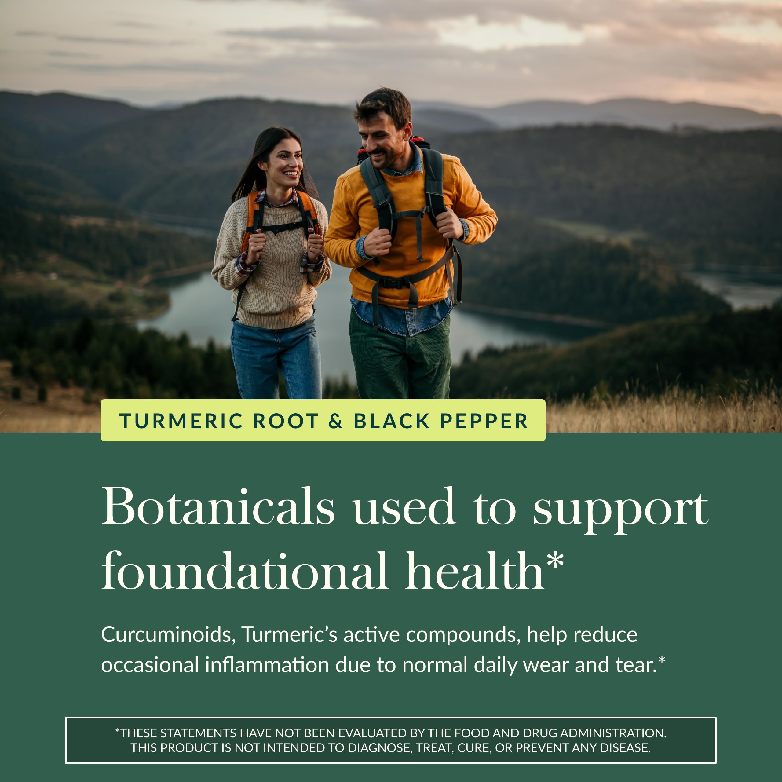 Gaia Herbs Turmeric Supreme Gummies Extra Strength - Supports Healthy Inflammatory Response in Healthy Individuals* - Lemon Ginger Flavor - 60 Vegan Organic Gummies (20 Servings) - Image 5