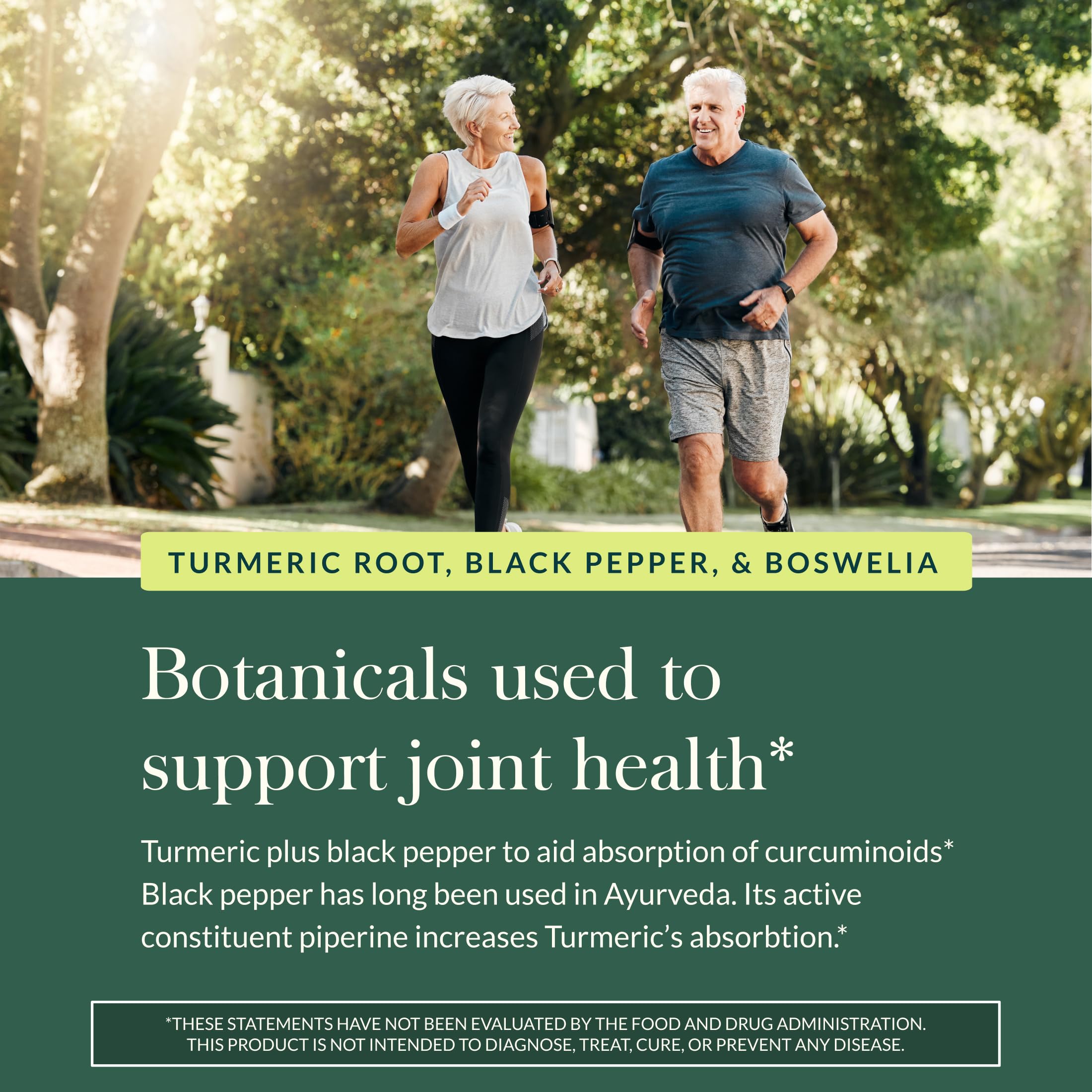 Gaia Herbs Turmeric Supreme Joint Health - Joint Support Supplement with Cucumber, Quercetin, Black Pepper, Ginger Root, Curcuminoids & More* - 120 Liquid Phyto-Caps (60 Servings) - Image 5